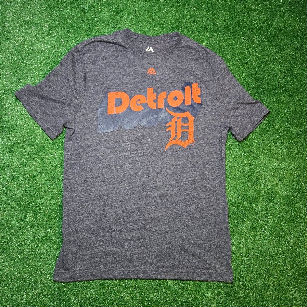 MLB Detroit Tigers Majestic tri-blend short sleeve T-shirt
